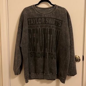 Taylor Swift reputation tour pullover sweatshirt - stonewashed